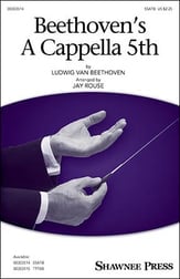 Beethoven's A Cappella 5th SSATB choral sheet music cover